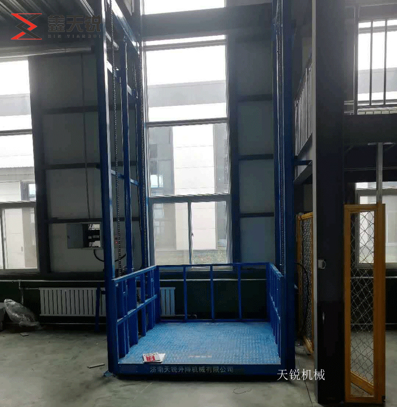 咸宁导轨式升降机验收合格