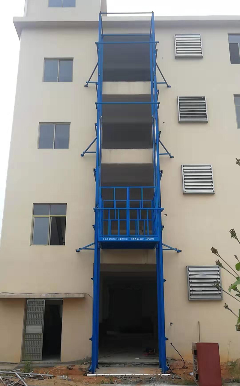 咸宁室外导轨式升降平台